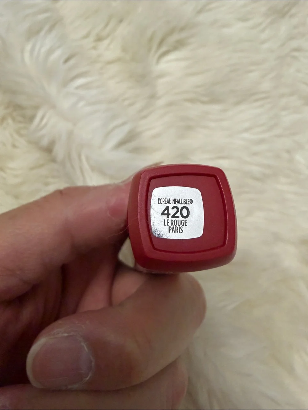 L'Oreal Infallible Matte Resistance Liquid Lipstick 420 LE rouge Paris
